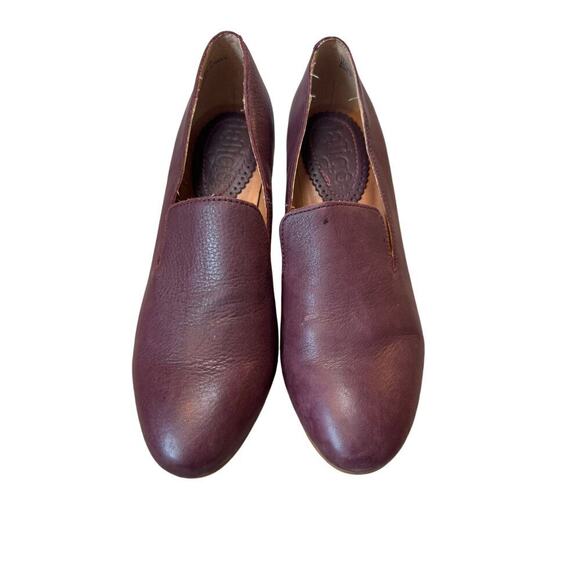 LATIGO KALA size Women's 7; Leather Dress Shoes/Heels, EGGPLANT; SOFT LEATHER - Picture 4 of 14